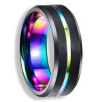Bague de promesse homme – Tungsti Bague Promesse